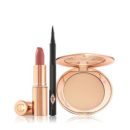 Charlotte Tilbury Airbrush Complexion, Feline Flick & Pillow Talk Lips Kit - Face Kit