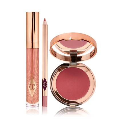 Charlotte Tilbury Pillow Talk Just-kissed Glow Kit - Lip Kit