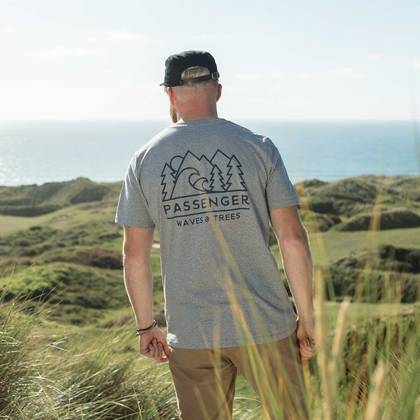 Newfoundland Organic Cotton T-Shirt - Grey Marl