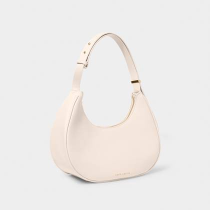 Fearne Scoop Shoulder Bag in Eggshell