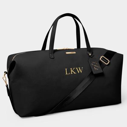 Weekend Holdall Bag in Black