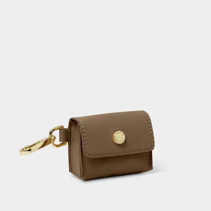 Evie Clip On Airpod Case in Mink