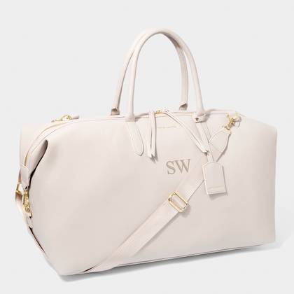 Oxford Weekend Holdall in Off White