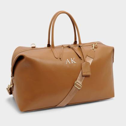 Oxford Weekend Holdall in Tan