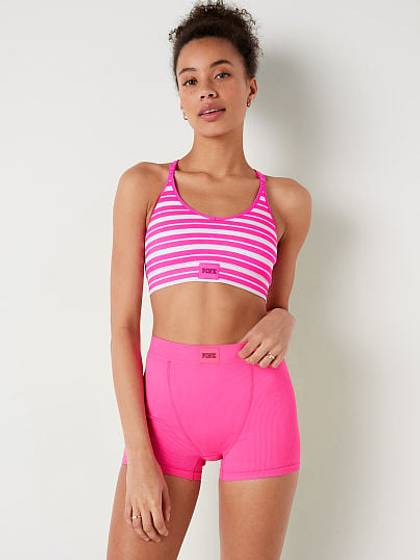 Seamless Rib Boxer Brief Panty