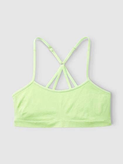 Seamless Scoop Neck Racerback Sports Bra