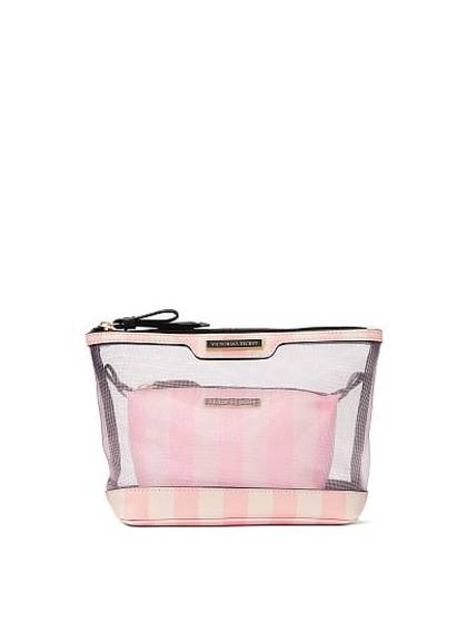 2-Piece Mesh Makeup Bag