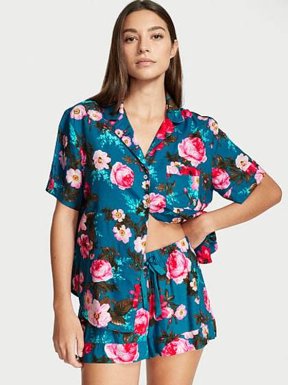 Flannel Short PJ Set