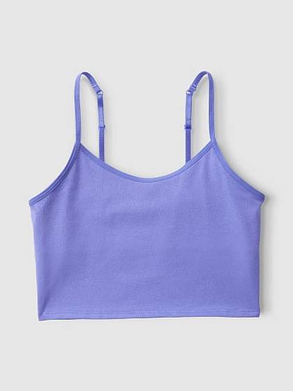 Cotton Shelf Cami Bralette
