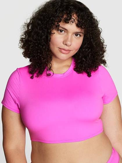 Base Stretch Crop Baby Tee