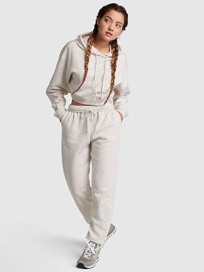 Ivy Fleece High-Waist Sweatpants