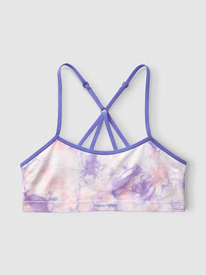Seamless Scoop Neck Racerback Sports Bra