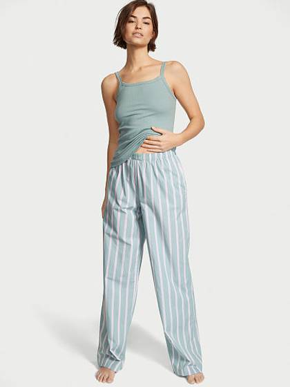 Cotton Tank Tee-Jama Set