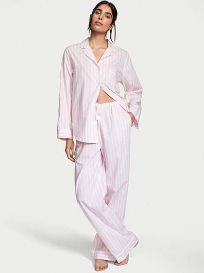 100% Cotton Long Pajama Set