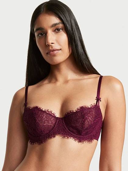 Wicked Unlined Lace Balconette Bra