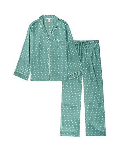 Satin Long Pajama Set
