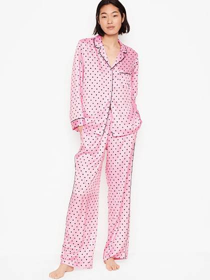 Satin Long Pajama Set