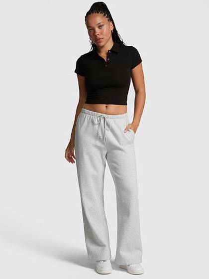 Premium Fleece Wide Leg Sweatpants