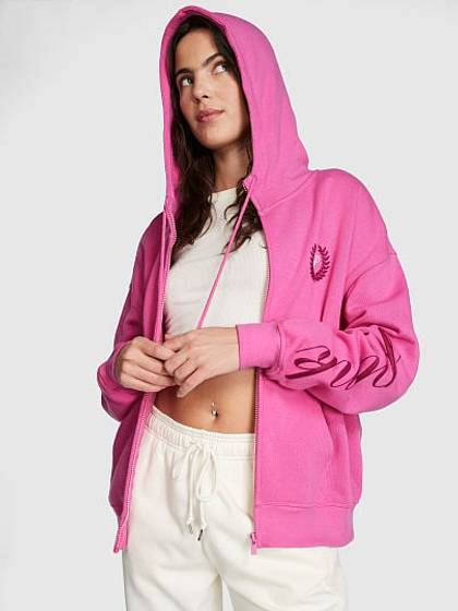 Ivy Fleece Campus Full-Zip Hoodie