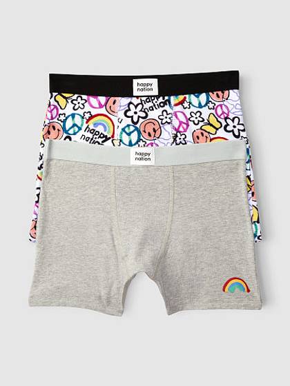 2-Pack Cotton Boxer Brief Underwear