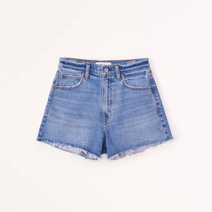 High Rise 90s Cutoff Short