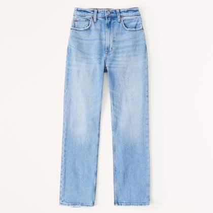 Ultra High Rise Ankle Straight Jean