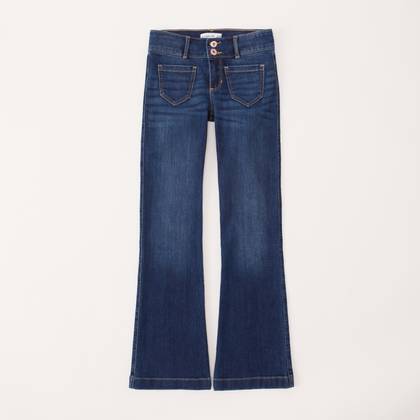 low rise bootcut jeans