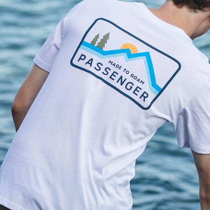 Made To Roam Recycled Cotton T-Shirt - White