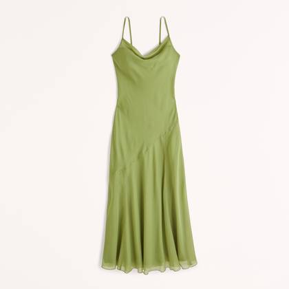 Cowl Neck Maxi Dress