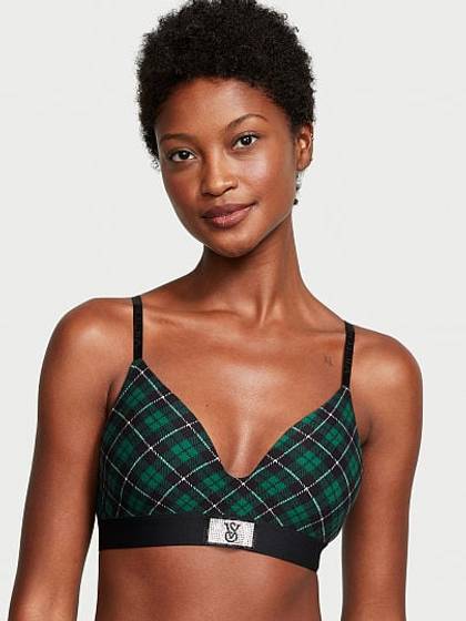 Shine Patch T-Shirt Wireless Bra