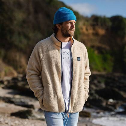 Tripper Recycled Sherpa Fleece - Oatmeal