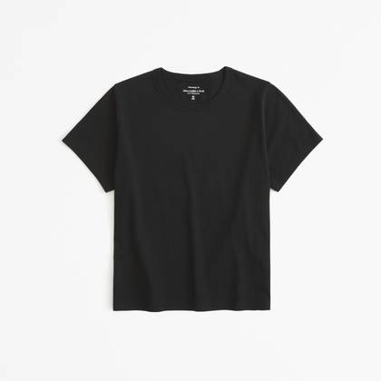 Essential Polished Body-Skimming Tee