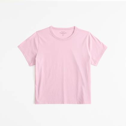 Essential Polished Body-Skimming Tee