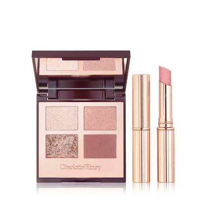 Charlotte Tilbury Bigger, Brighter Eyes & Pillow Talk Diamond Lips Kit - Magical Savings