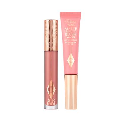 Charlotte Tilbury Airbrush Flawless Lip Blur & Beauty Blush Wand Duo - Makeup Kit