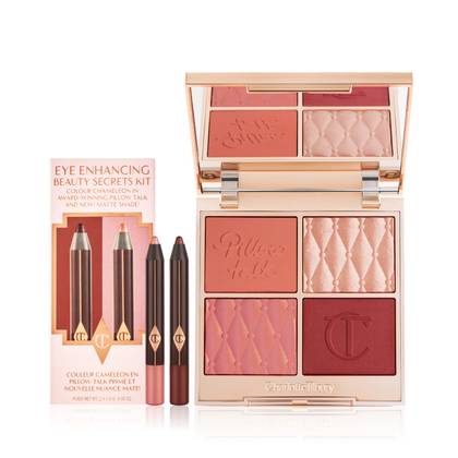 Charlotte Tilbury Pillow Talk Beautifying Blush, Glow & Eye Kit - Exclusive 30% Off!