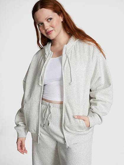 Ivy Fleece Campus Full-Zip Hoodie