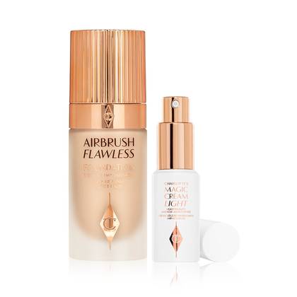 Charlotte Tilbury Magic Cream Light & Airbrush Foundation Kit - 30% Off