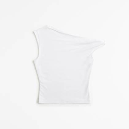 Cotton-Modal Asymmetrical Twist Top