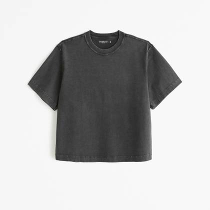 Premium Heavyweight Cropped Tee