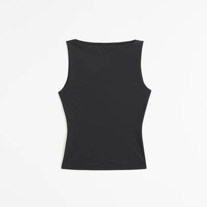 Soft Matte Seamless Slash Top