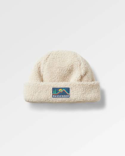 Peak Recycled Sherpa Beanie - Birch