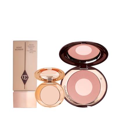 Charlotte Tilbury Complexion Perfecting Beautifying Blush Kit - Exclusive 30% Off!