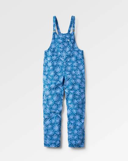 Meadows Organic Cotton Cord Dungarees - Seaweed Blue Steel