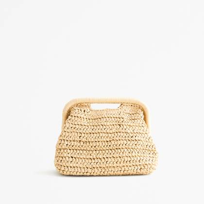 Straw Clutch Bag