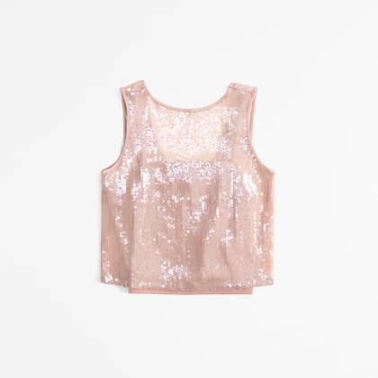 Sequin Shell Top