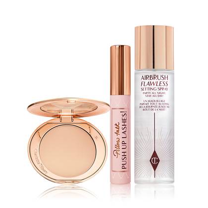 Charlotte Tilbury Airbrush Skin & Pillow Talk Lashes Kit - Makeup Kit