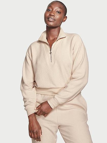 Brushed Fleece Half-Zip
