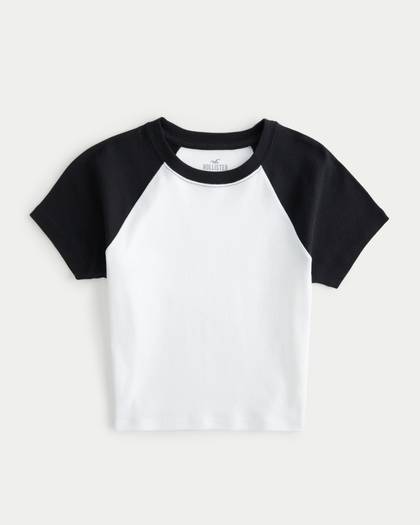 Short-Sleeve Crew Baby Tee