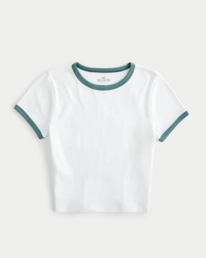 Short-Sleeve Crew Baby Tee